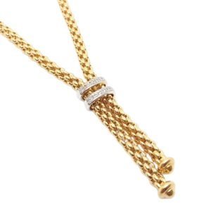 Collana FOPE® Oro Giallo Diamanti 18kt