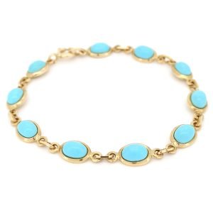 Bracciale Donna Turchese Oro 18kt
