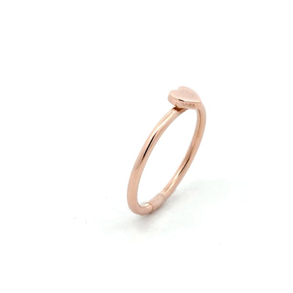 Anello Cuore Dodo Oro Rosa 9 carati 2 Anello Oro Rosa 9kt Cuore