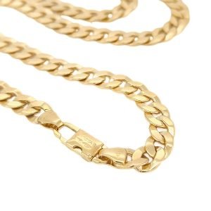 Home 37 Collana Uomo Grumetta Oro Giallo 18 Carati