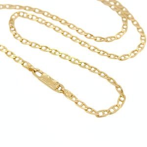 Home 31 Collana Uomo Maglia Marinara Fine Oro Giallo 18 Carati