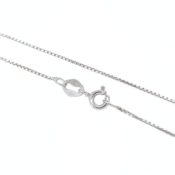 Collana con Croce Diamanti Oro Bianco 18 Carati 4 Collana con Croce Diamanti Oro Bianco 18 Carati
